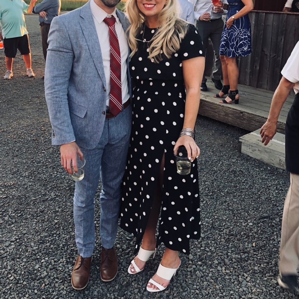 Aritzia Maxine Dress in BLACK